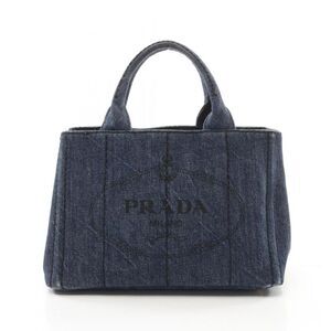 Pre Loved prada Women Navy Tote Bags